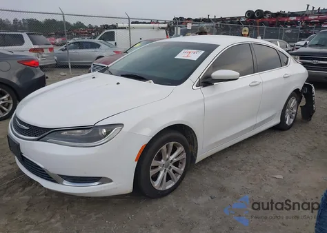 2015 Chrysler 200 Limited z USA, uszkodzony, nr VIN 1C3CCCAB9FN721407